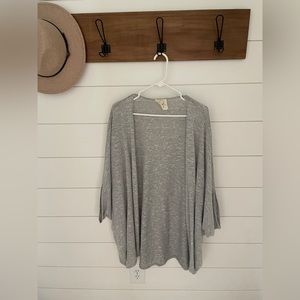 Oversized Grey Cardigan from Fantastic Fawn